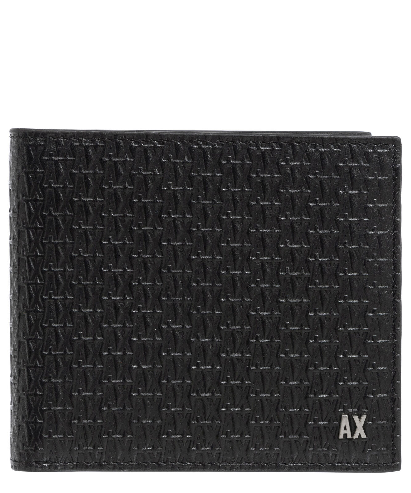 Armani Exchange portafoglio uomo 9580974R84700020 nero Black pelle portamonete