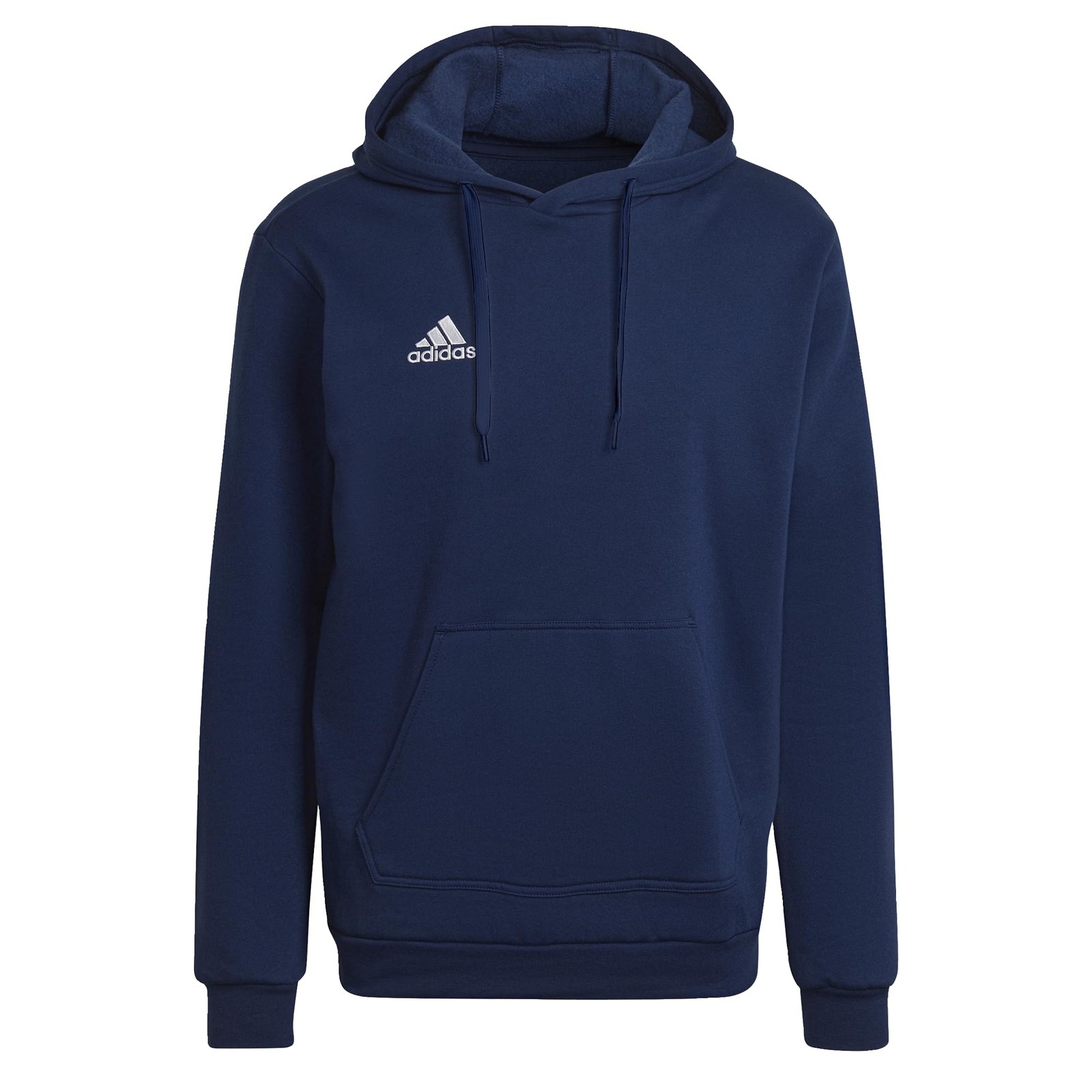 Adidas Entrada 22 Sweat Hoodie Felpa Con Cappuccio, Team Navy Blue 2, L Uomo