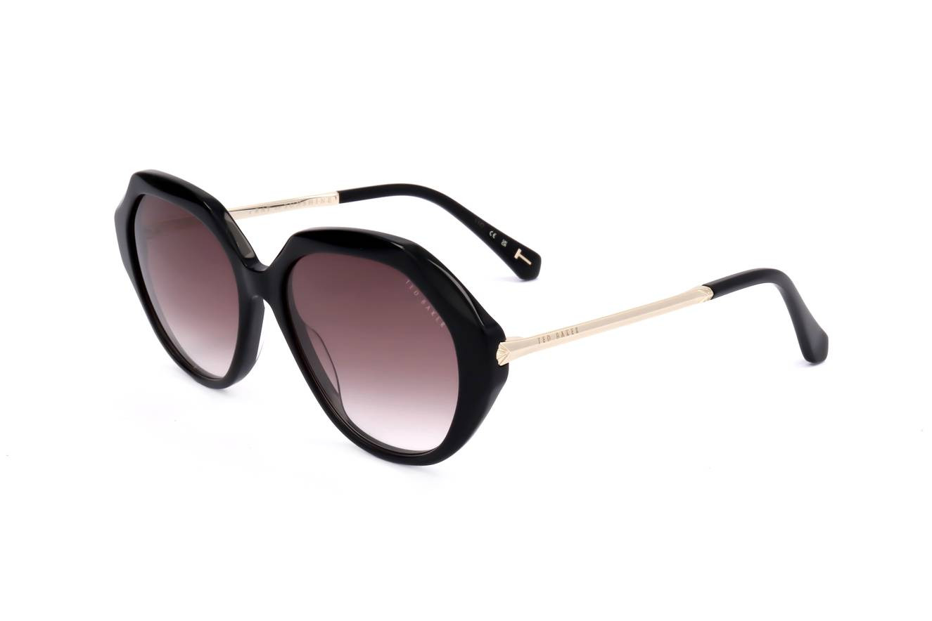 Occhiali da Sole Ted Baker TB1731 001 GLOSS SOLID BLACK 54/16/140 Donna
