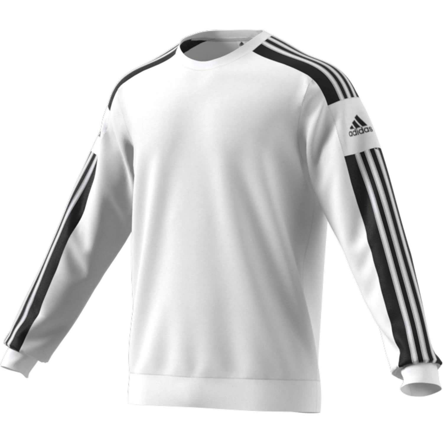 Adidas Squadra 21 Sweatshirt, Felpa Uomo, White, L