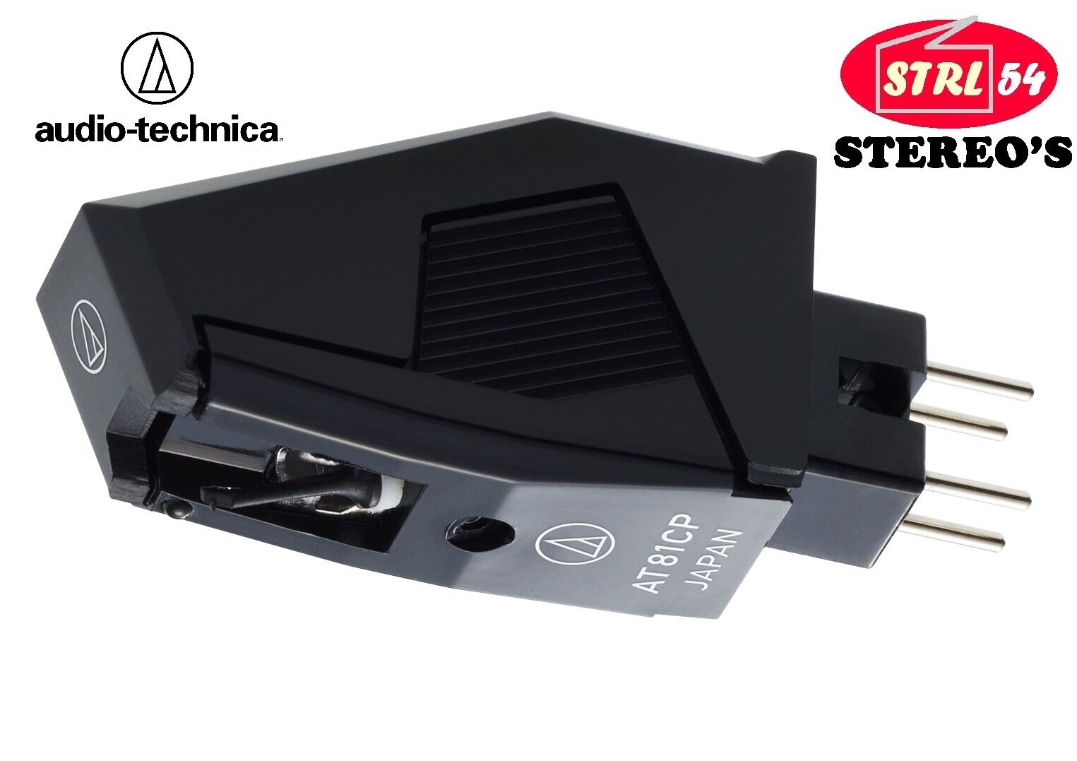 Audio-Technica AT81CP testina fono Hi-Fi Universelle per Attacco T4P P-Mount