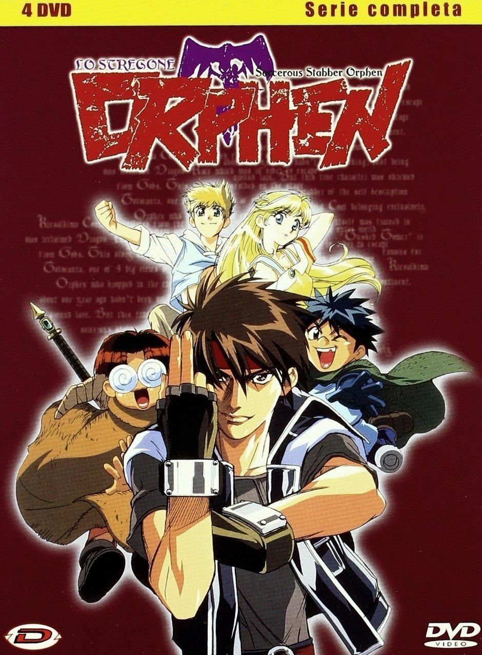 Dvd Orphen Lo Stregone - Serie Completa (4 Dvd)