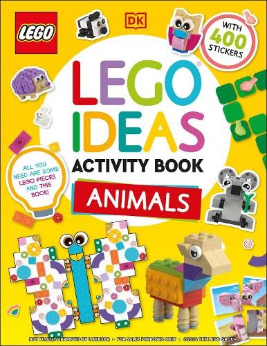 LEGO Ideas Activity Book Animals: Packed with LEGO Building and Sticker
