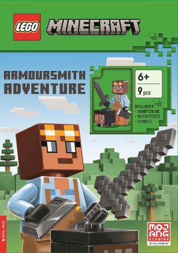 LEGO® Minecraft®: Armoursmith Adventure Activity Book (with Armoursmith