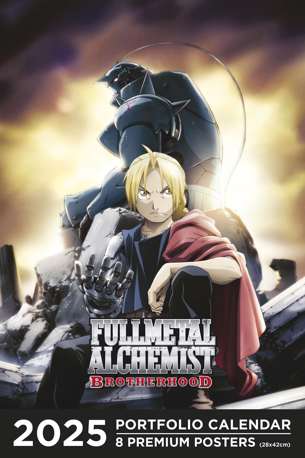 Ynnis Editions Portfolio calendar Fullmetal Alchemist Brotherhood: 8  (Calendar)
