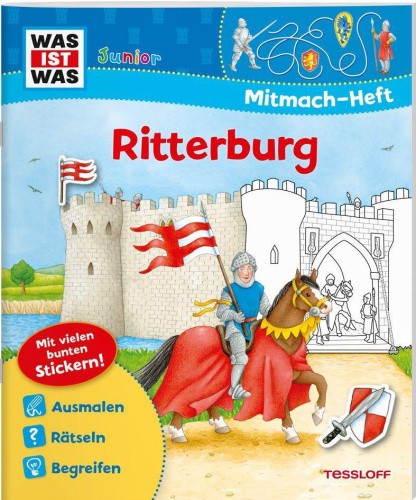 WAS IST WAS Junior Mitmach-Heft Ritterburg [German] by Schuck, Sabine
