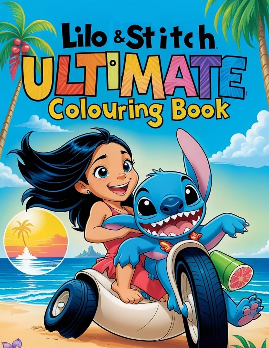 Richard Kovach coloring book stitch (Tascabile)