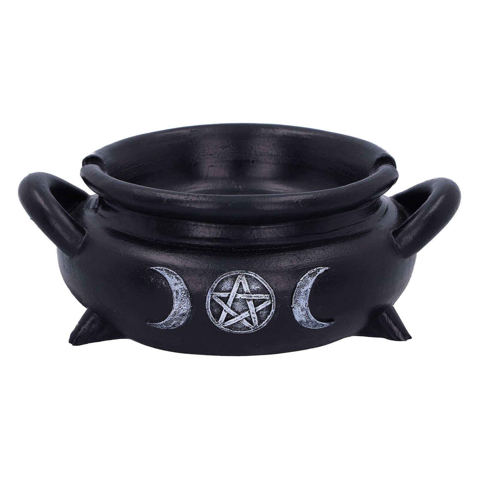 Set Of Six Cauldron Bubble Witch Wiccan Incense Stick Burners NUOVO