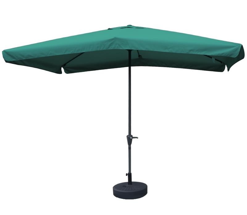 MAURY'S OMBRELLONE RETTANGOLARE 3X2 MT VERDE ASTA �40MM