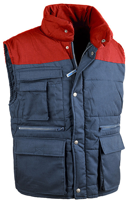 GILET ANTARES TOP Col. Blu Navy/Rosso Mis. XL