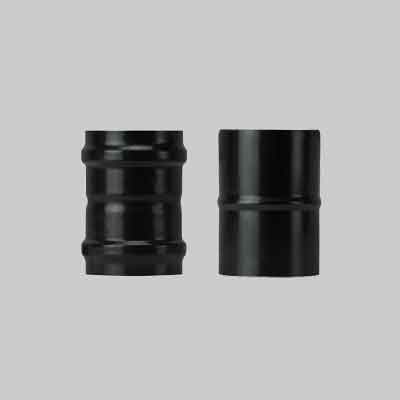 RACCORDO PER TUBO PELLET 'LIGHT' Ø 80 mm - Innesto F/F - SAVE