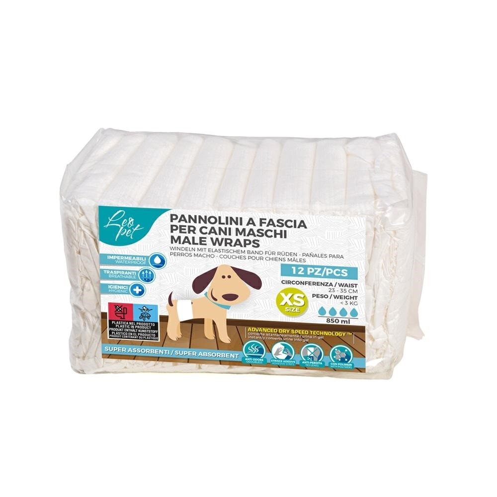 Leo Pet Pannolini Taglia XS