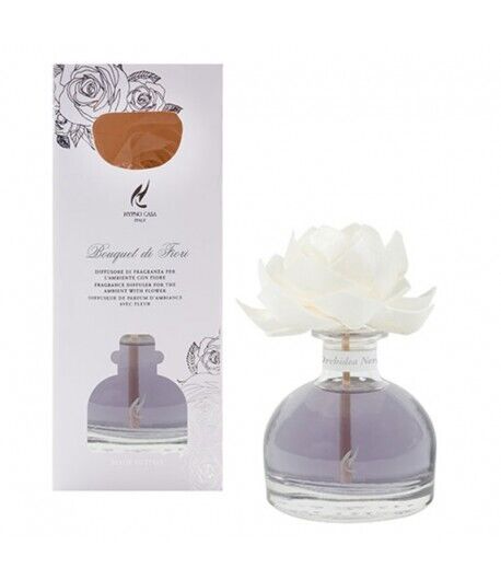 Diffusore con rosa Hypno Casa 250 ml orchidea nera 2233A