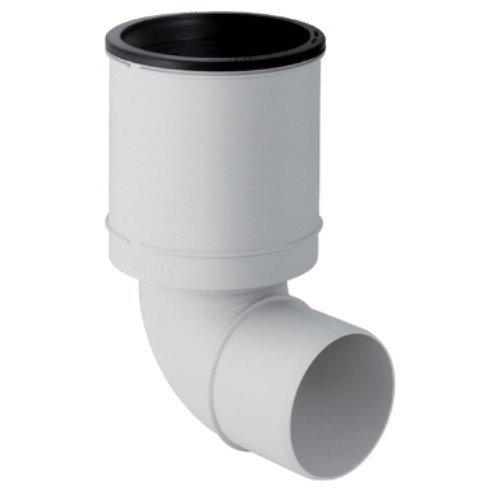 GEBERIT 390.593.11.1 Geberit Silent-PP Curva WC prolungata 110 mm - 390593111