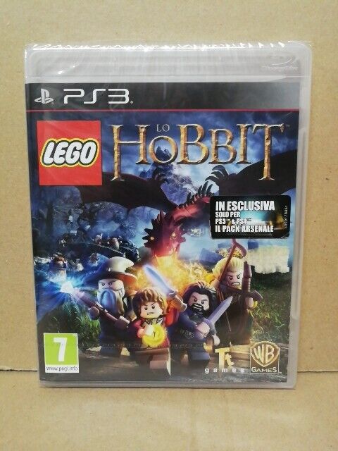 Lego Lo Hobbit Playstation PS3 edizione italiana prima stampa NUOVO SIGILLATO