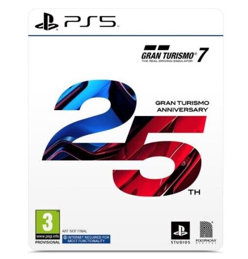 GRAN TURISMO 7 25th ANNIVERSARY EDITION ITALIANO PS4 / PS5 LIMITED STEELBOOK