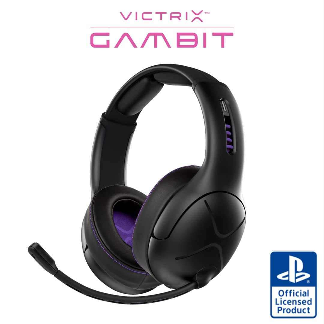 PDP Victrix Gambit Headset for PS5 & PS4 (Sony Playstation 5 Sony Playstation 4)
