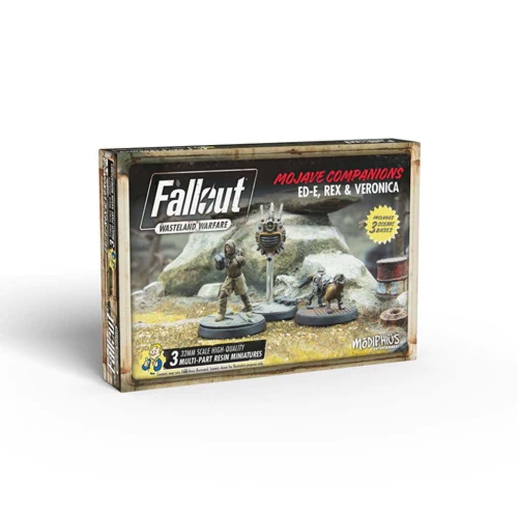 Modiphius Fallout – Wasteland Warfare - Ed-E, Rex and Veronica,  (PlayStation 4)