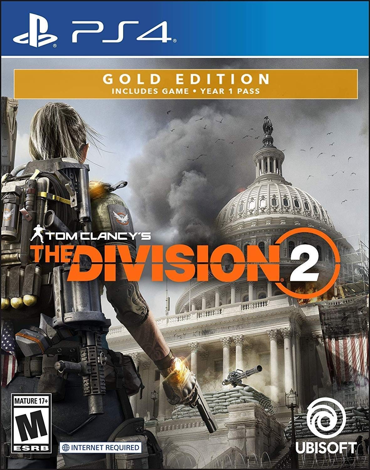 Tom Clancy's The Division 2 - PlayStation 4 Gold Steelbook Editi (PlayStation 4)
