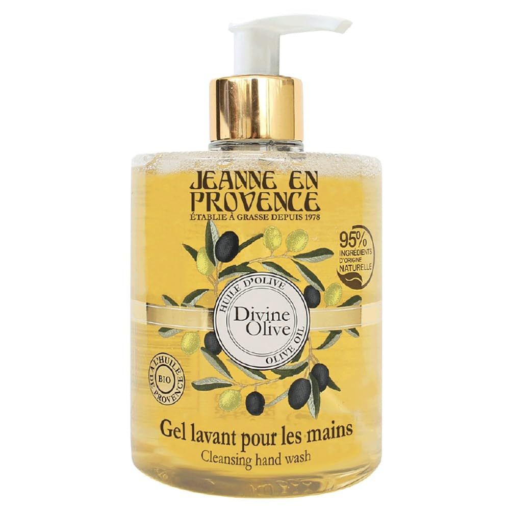 Jeanne en Provence - Gel Lavant mains - Divine Olive - Made in France - (R8y)