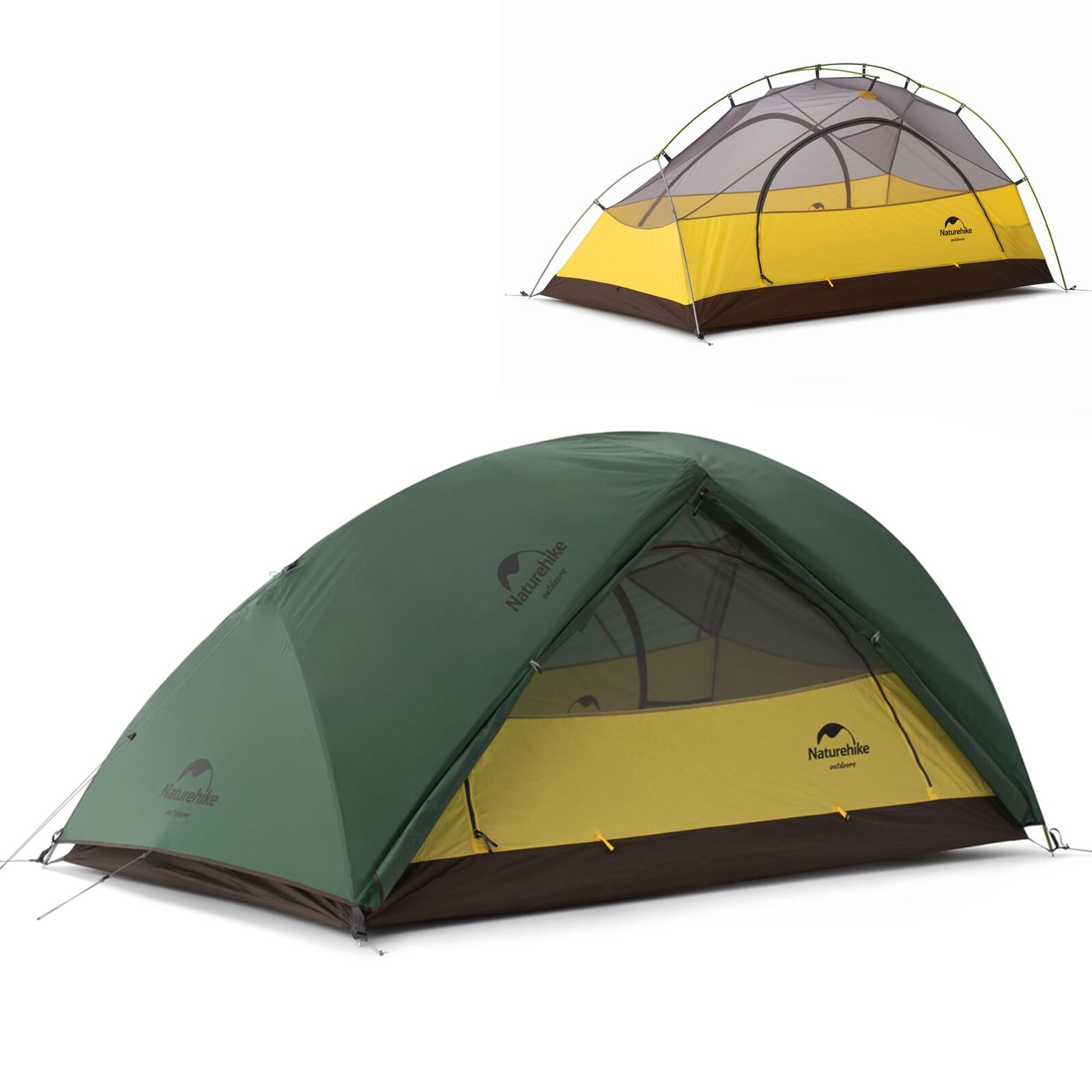 Naturehike Star-River Tenda Ultraleggera 2 Persone 4 Stagioni Tessuto in (K2v)