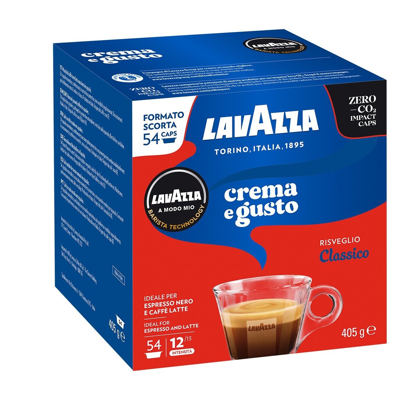 324 Capsule Lavazza A Modo Mio Caffè Espresso Crema E Gusto