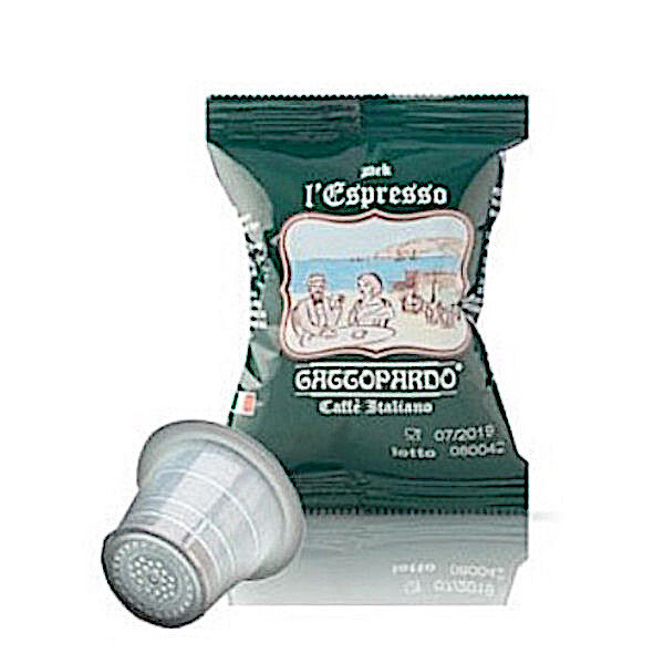 N.100 Capsule ToDa Gattopardo Miscela Decaffeinato (Compatibili Nespresso)