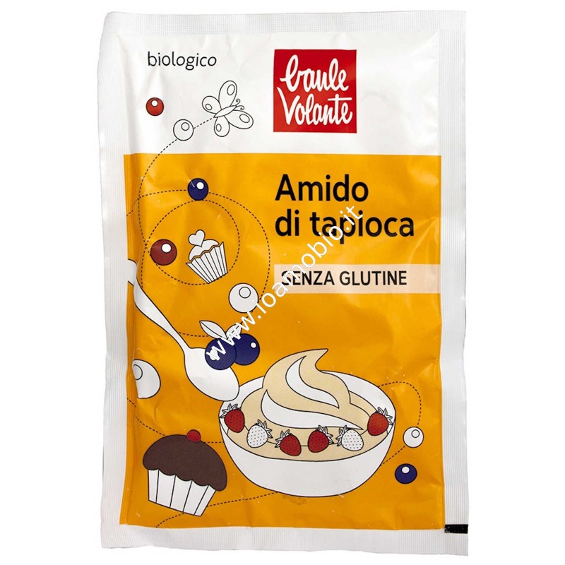 Amido di Tapioca Biologica 125g - per creme, dolci, zuppe, e come addensante