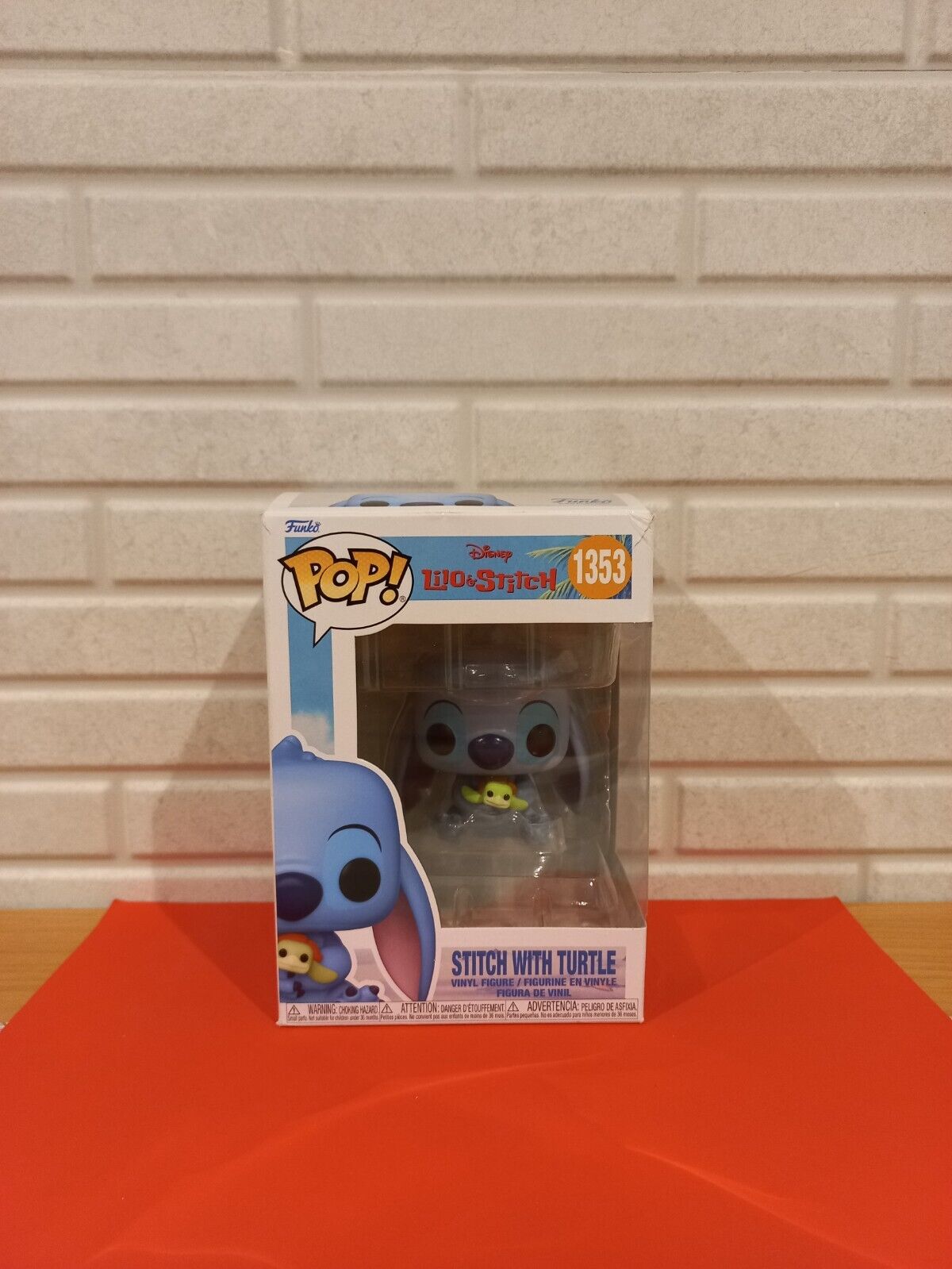 FUNKO POP N.1353 – STITCH WITH TURTLE – LILO & STITCH