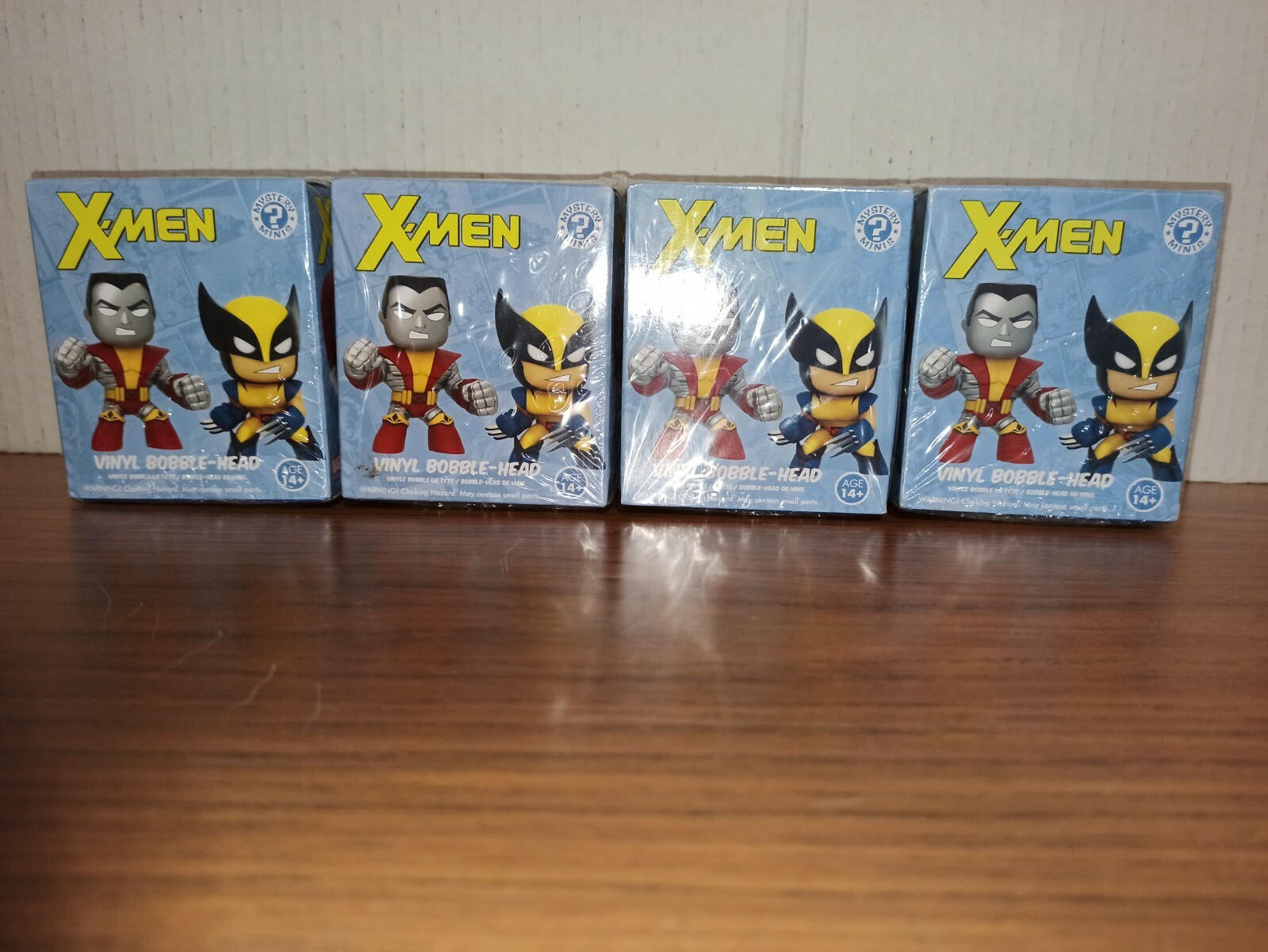 Lotto di 4 Funko MYSTERY MINI  Action Figure X-Men - Marvel - Serie1 - Nuovi