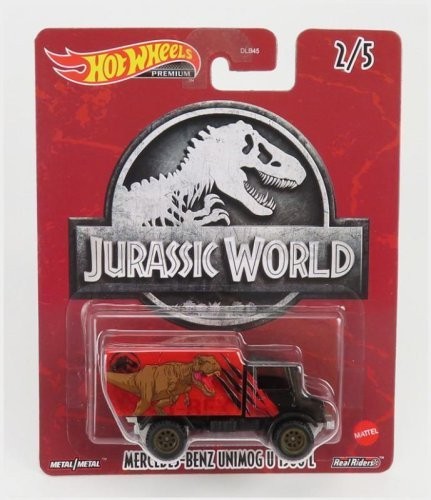 MATTEL HOT WHEELS DLB45-979Q-HCN97 MERCEDES BENZ - UNIMOG U1300L TRUCK - JURASSI