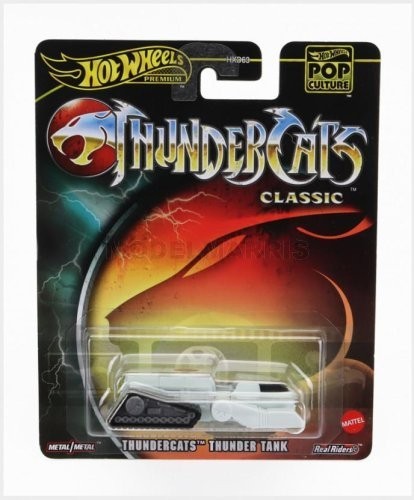 MATTEL HOT WHEELS HVJ53-HXD63 TANK - THUNDERCATS - WHITE - 1/64