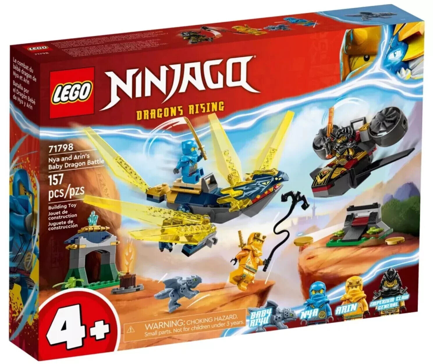 LEGO NINJAGO - Nya e Arin: battaglia per il piccolo drago