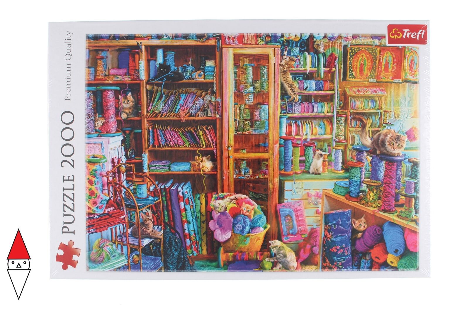 PUZZLE ANIMALI TREFL GATTI CATS PARADISE 2000 PZ