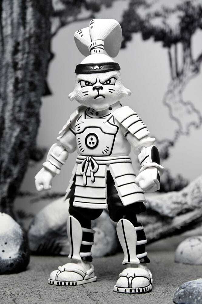 Usagi Yojimbo Action Figura Samurai Usagi Yojimbo Black & White Figura 18 Cm ...