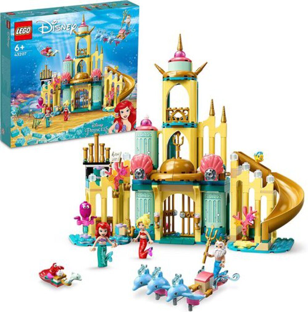 Lego Disney Princess 43207 Il palazzo sottomarino di Ariel