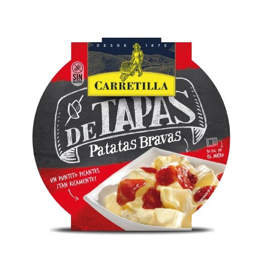 CARRETILLA Piatto di patate Bravas