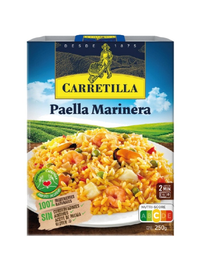 CARRETILLA Piatto di paella di frutti di mare
