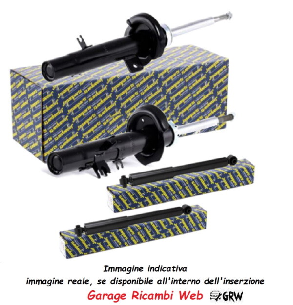 22272J378 Kit 2 ammortizzatori Japanparts Anteriore per RENAULT 17 15 12