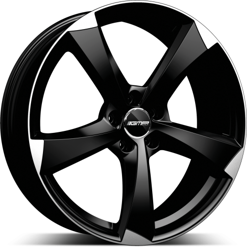 CERCHIO LEGA 7,5J17 5X112 45 66,50 GMP ICAN SATIN BLACK DIAMOND