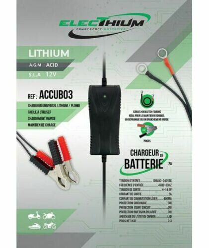 CAB0010 CARICA BATTERIE MANUTENTORE e MANTENITORE MOTOCICLI SCOOTER
