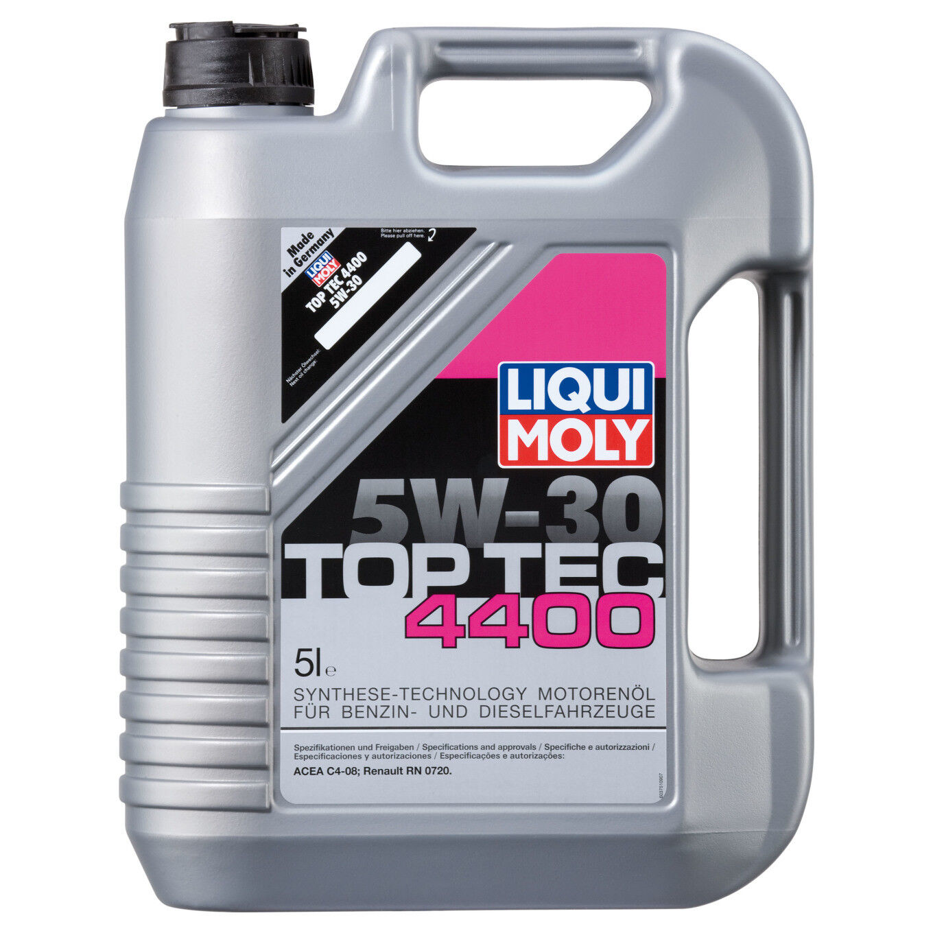 Liqui Moly TOP TEC 4400 5W-30 olio lubrificante IL PREZZO  E' PER 5 litri