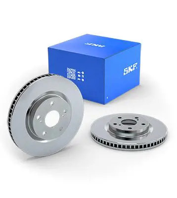 2x Disco freno ventilazione interna VKBD 80008 V2 SKF per DACIA RENAULT NISSAN