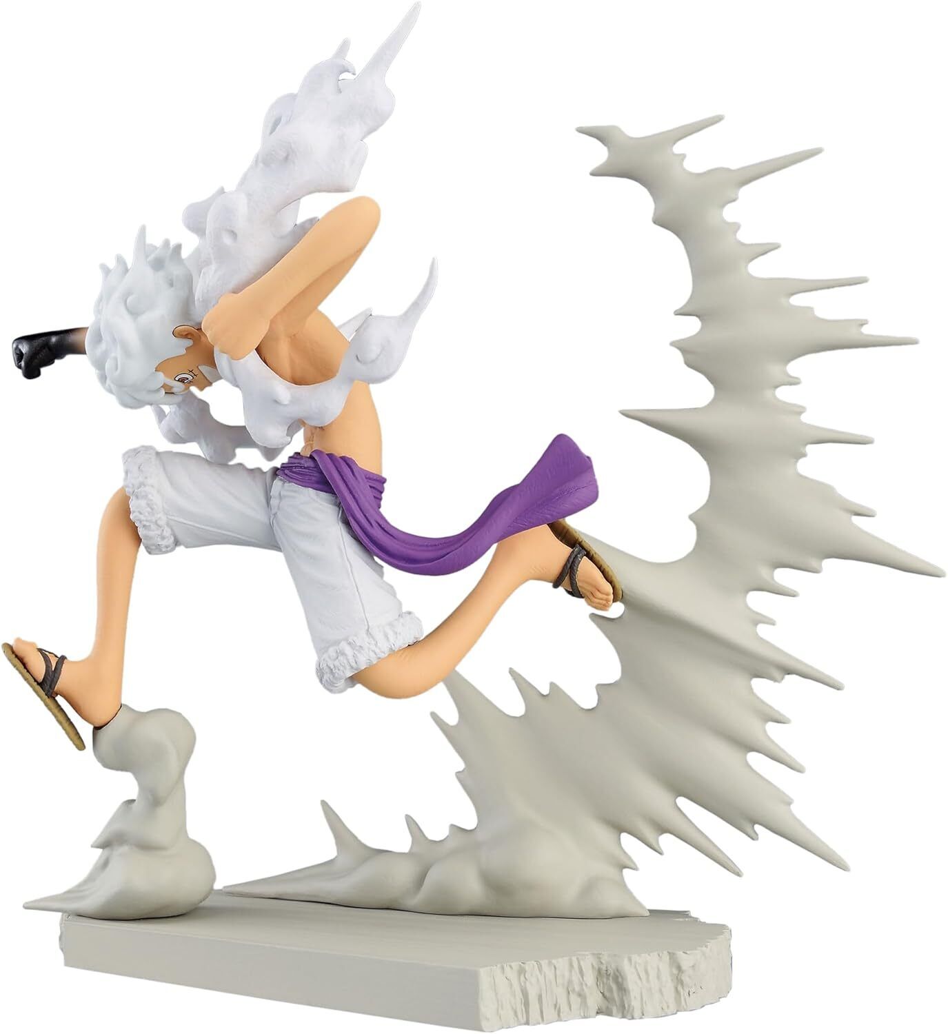Banpresto One Piece Monkey D Luffy Gear 5 Senkozekkei Spettacolare Battle