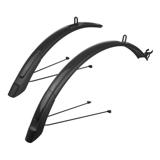 Parafango city-vtc con supporti 26-28'' polisport espansore nero larghezza 46mm