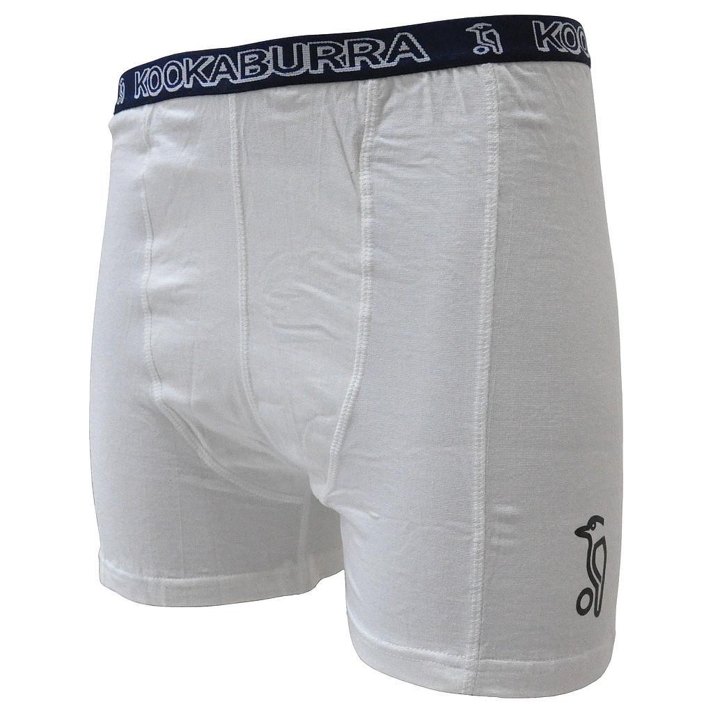 Kookaburra Jock Short With Integral Pouch Junior Junior White Junior White