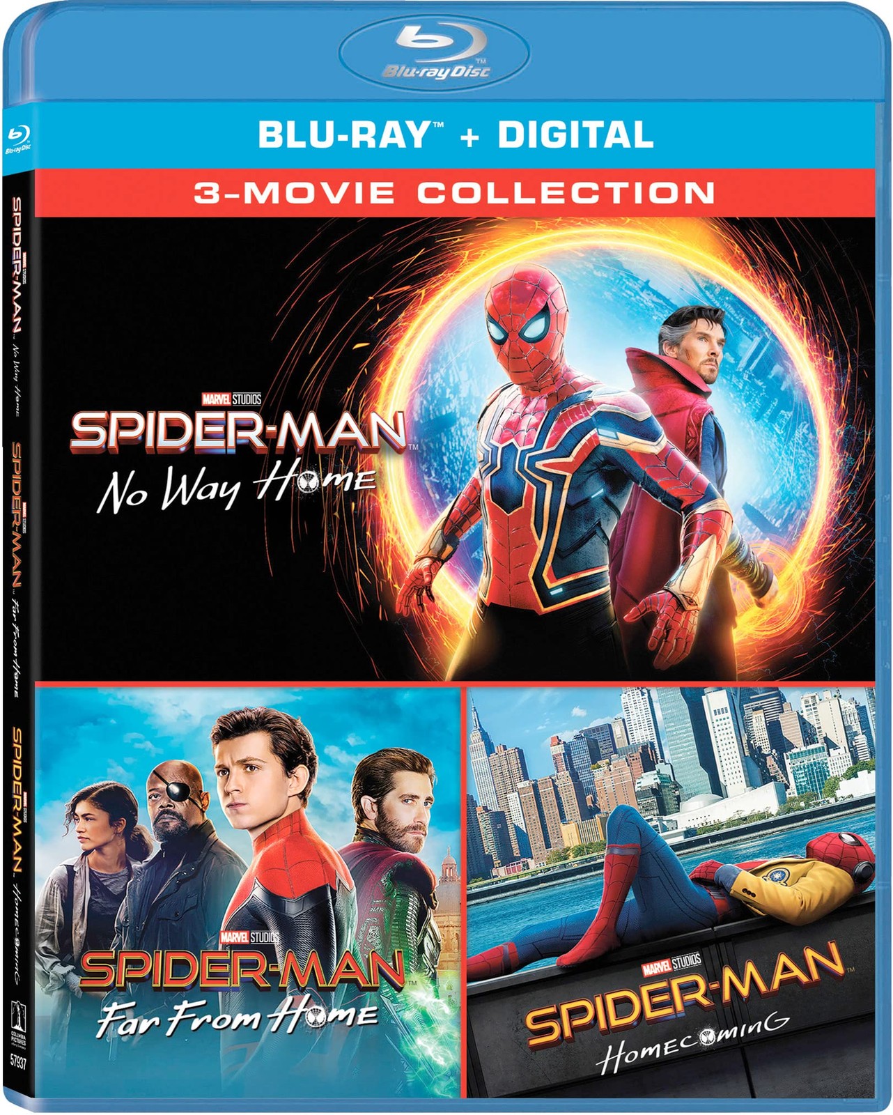 Spider-Man: Far from Home / Spider-Man: Homecoming / Spider-Man: No Wa (Blu-ray)