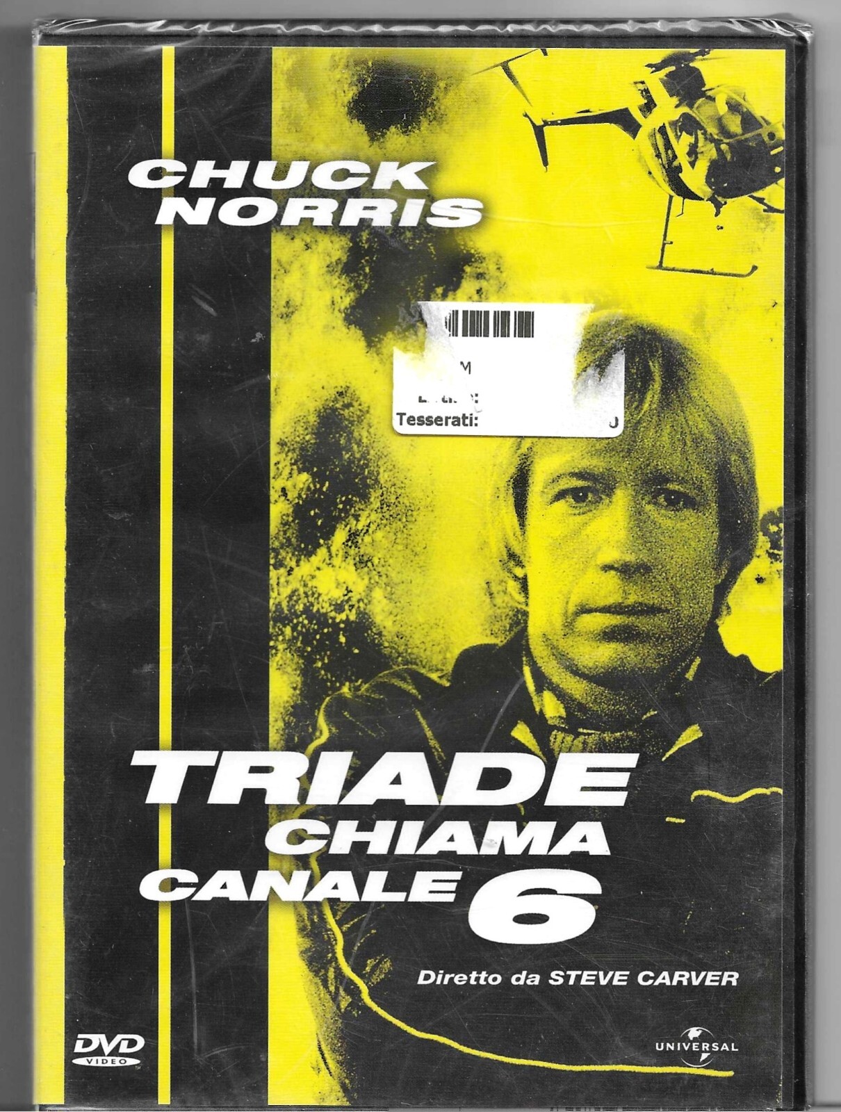 Triade chiama Canale 6 - dvd - Chuck Norris, 1981 raro fuori catalogo