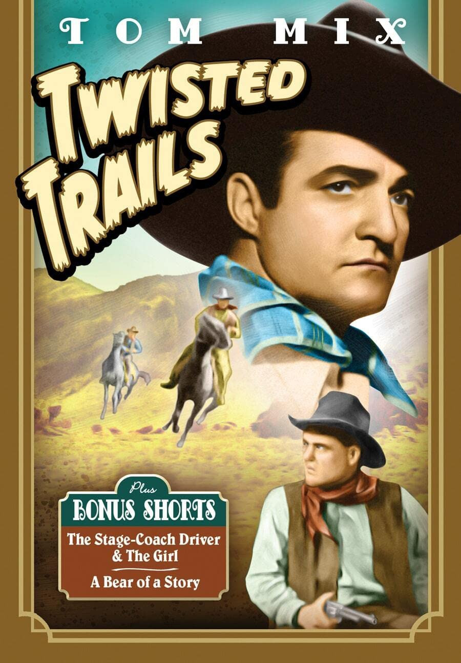 Tom Mix -- Twisted Trails + Bonus Shorts (DVD) Tom Mix