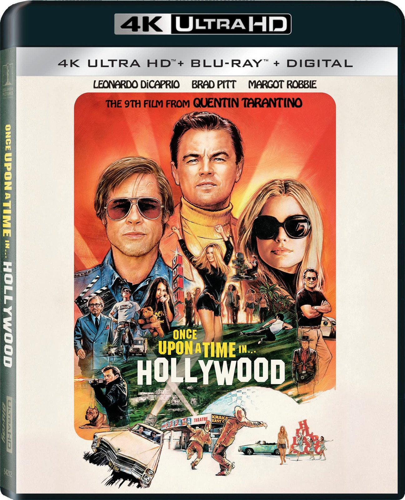 Once upon a Time in Hollywood (4K UHD Blu-ray) Leonardo DiCaprio Brad Pitt